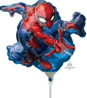 Spider-Man Mini Shape Air-Fill Foil Balloon