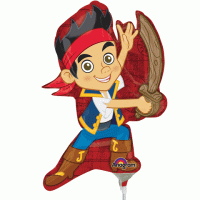 Jake & The Never Land Pirates Mini Shape Air-Fill Foil Balloon