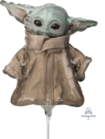 Baby Yoda - Star Wars The Child Mini Shape Air-Fill Foil Balloon