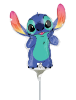Stitch Mini Shape Air-Fill Foil Balloon