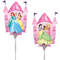 Princess Dream Big Castle Mini Shape Air-Fill Foil Balloon
