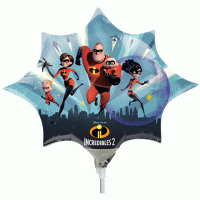 Incredibles 2 Mini Shape Air-Fill Foil Balloon