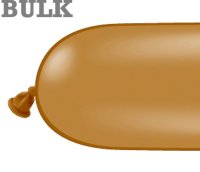 260Q Mocha Brown Latex Balloons - BULK 500ct