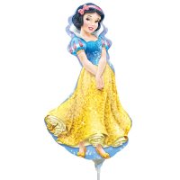 Princess Snow White Mini Shape Air-Fill Foil Balloon