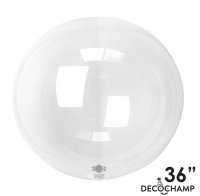 36" Deco Bobo Clear Plastic Balloon - 1ct