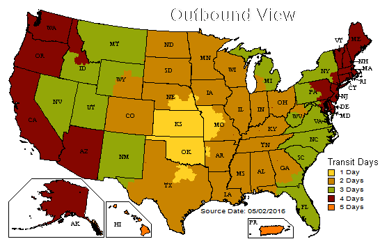 Shipping Map